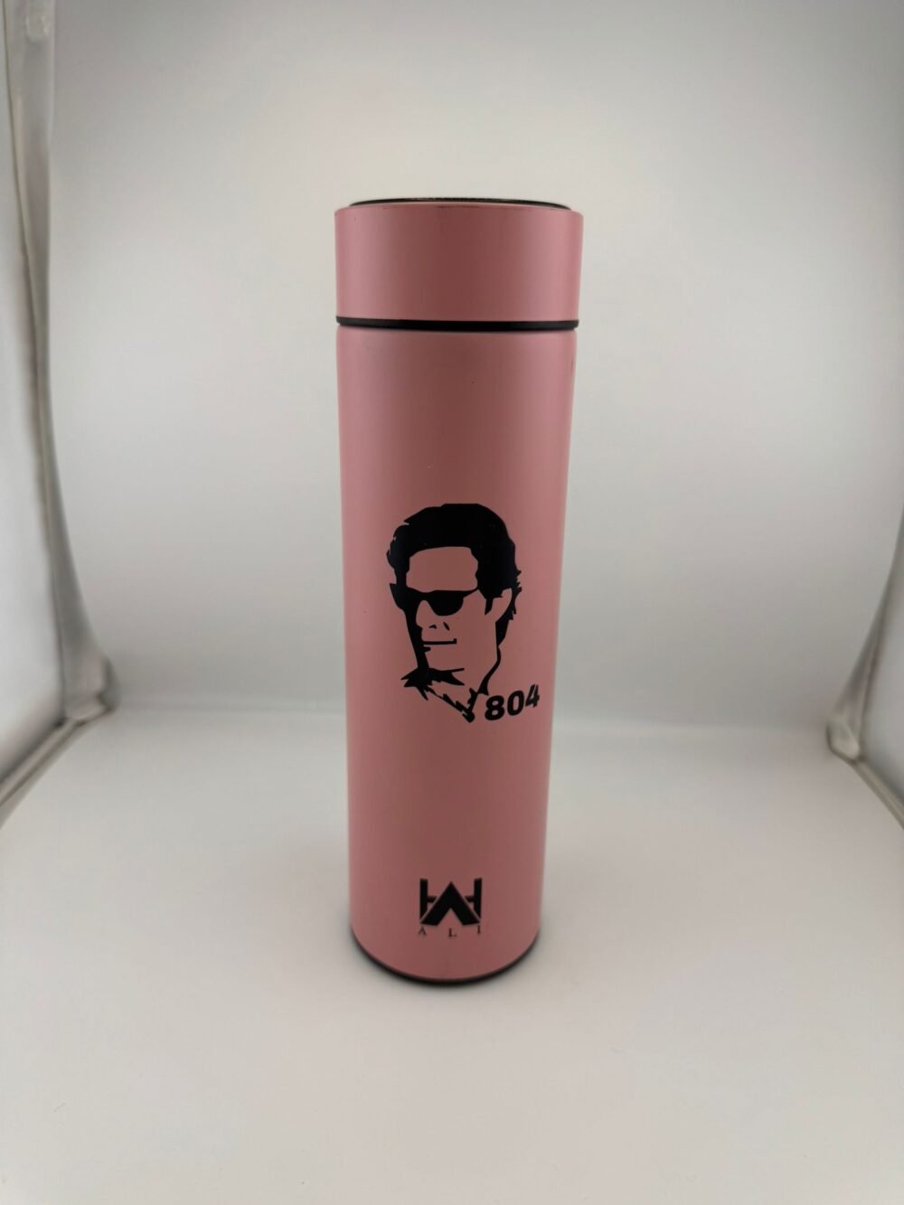 Homealexa 500ml Smart Coffee Mug with Touch Temperature Display – Pink - Image 2